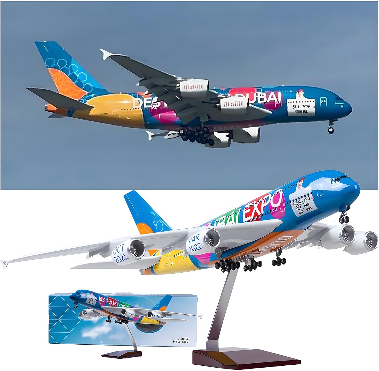 1:160 Scale Large Child Toy Ai - Model Airplane Plastic review and price
